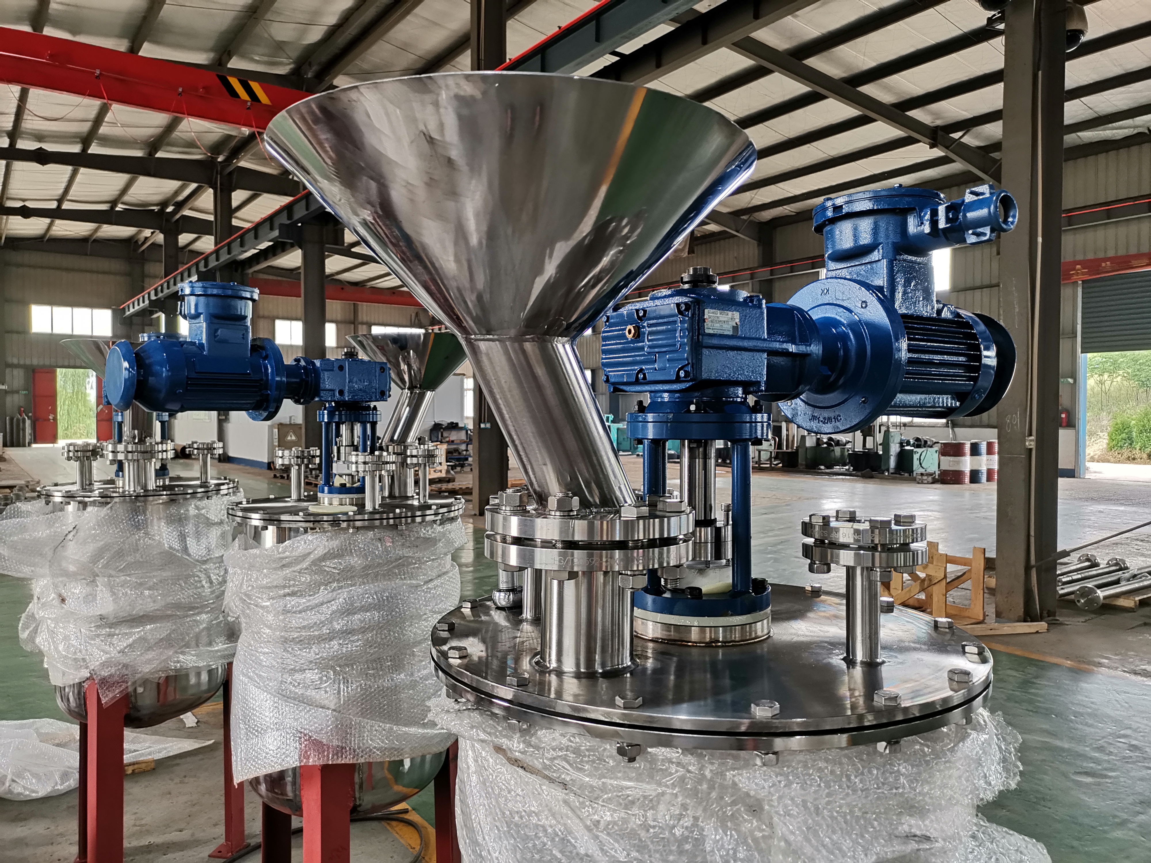 Stainless Steel Mixers And Agitators For Process Requirements Agitators And Applications For Food Chemical Biopharma Industries.