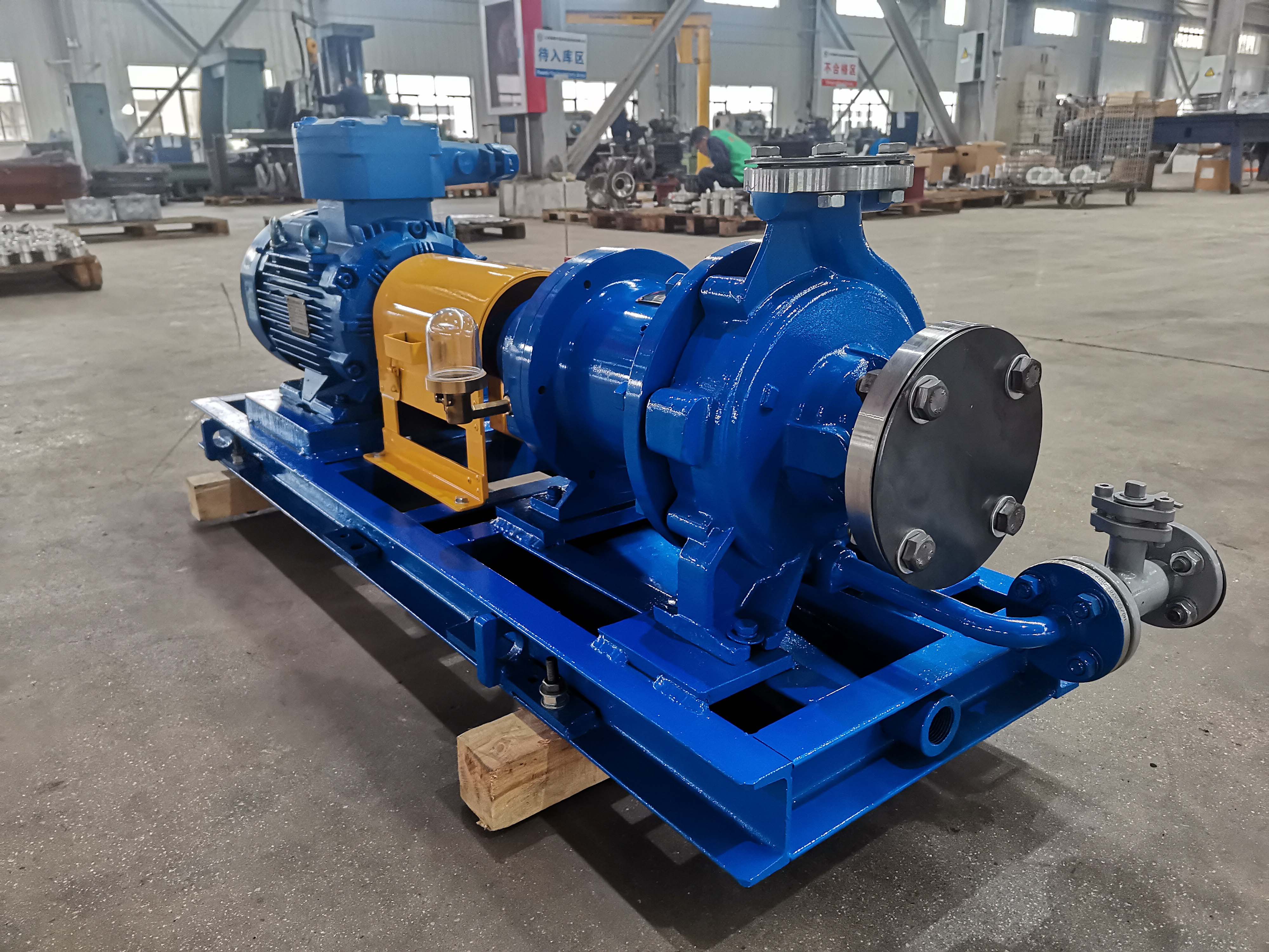 Magnetic Drive Pumps With Drainage System& Ball Valves